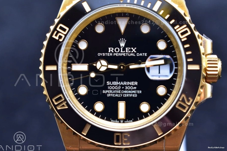 VS VSF HighPerformance Best Ceramic Black Steel 1137 YG Submariner 1:1 904L Edition 126618 LN 0807
